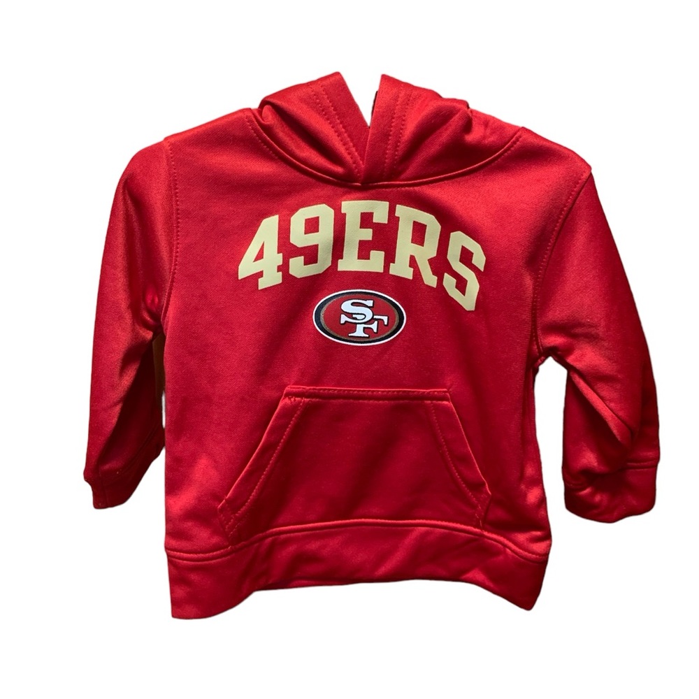 NFL 49ers pullover hoodie, 18 months